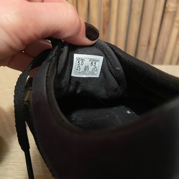 Black platform Vans - Picture 4 of 6